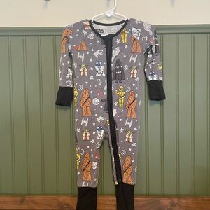 Little Sleepies Star Wars PJs | 3-6 months | Good Condition